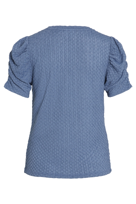 Vila vianine s/s puff sleeve top - noos